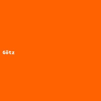 Hersteller: Götz