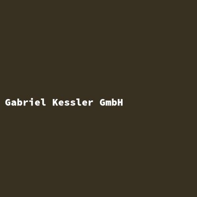 Hersteller: Gabriel Kessler GmbH
