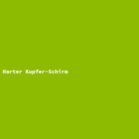 Harter Kupfer-Schirm