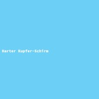 Harter Kupfer-Schirm