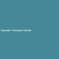 Enormer Viscose-Teller