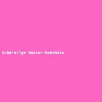 Schmierige Wasser-Badehose