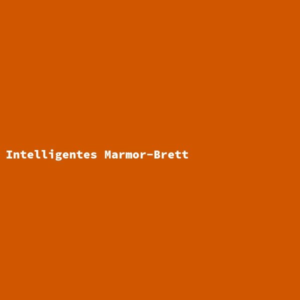 Intelligentes Marmor-Brett