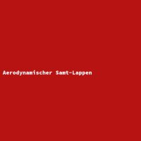 Aerodynamischer Samt-Lappen