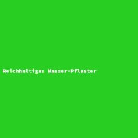 Reichhaltiges Wasser-Pflaster
