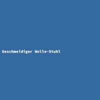 Geschmeidiger Wolle-Stuhl